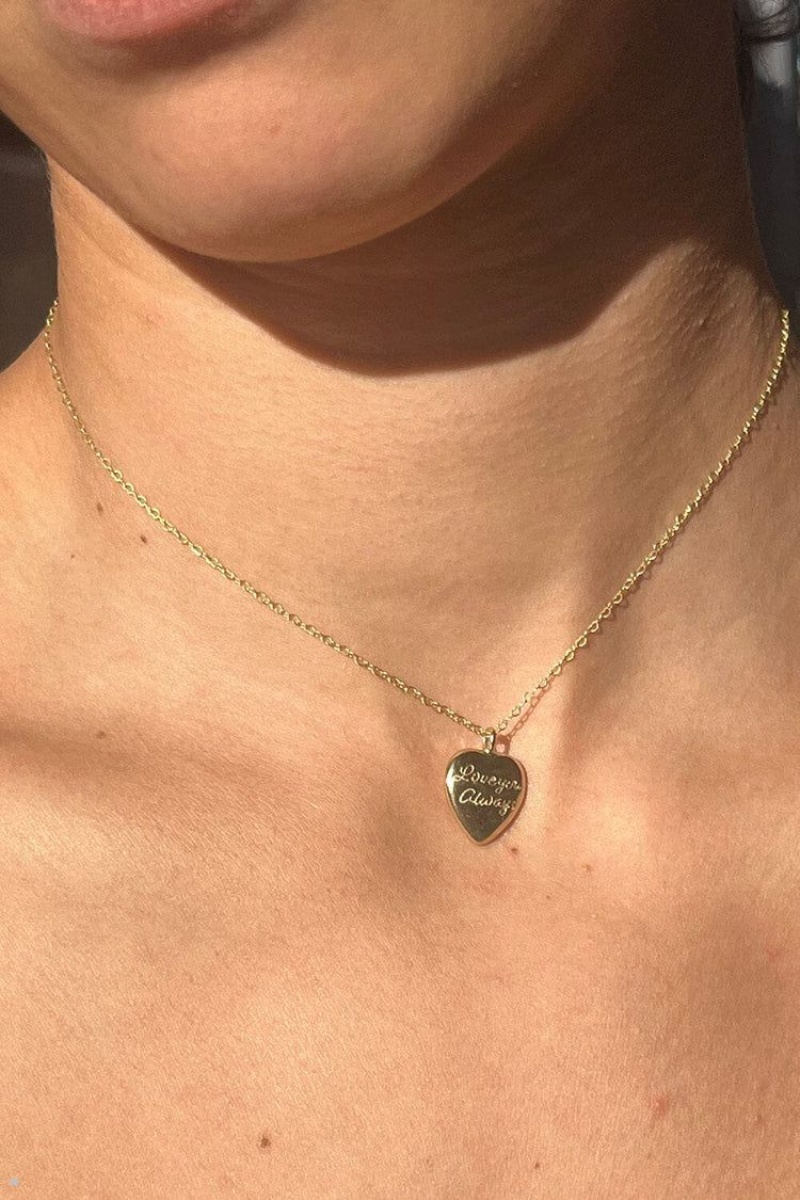 Collier Brandy Melville Love You Always Doré | TXX-53652998